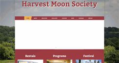 Desktop Screenshot of harvestmoonsociety.org